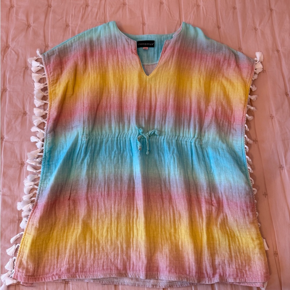 Multicolor Tassel Cover-Up